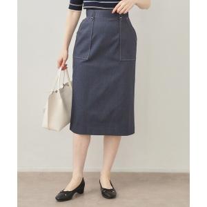 スカート ハイストレッチタイトスカート「洗濯機OK」