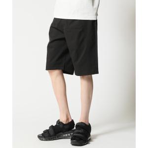 チノパン 夏 ハーフパンツ 接触冷感 吸水速乾 軽量 UVカット ストレッチ　CREATION CLUB メンズ