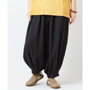 パンツ 「チャイハネ」ダブルガーゼMEN'Sバルーンパンツ メンズ レディース