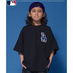 tシャツ 「MLB」「100-160cm」綿100% 半袖Tシャツ「PAIRMANON STREET」 キッズ 子供服 男の子 女の子