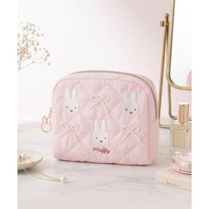 ポーチ miffy/ミッフィー　キルティングパールシリーズ　ボックスポーチ レディース メンズ