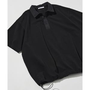 ポロシャツ Firsthand/ファーストハンド ビッグシルエット スピンドル ショートスリーブ テックポロ メンズ