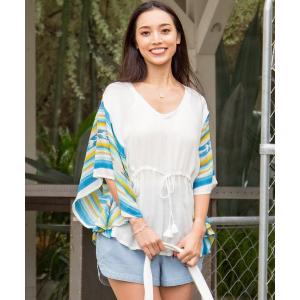 uvカット 「Kahiko」レアレアUVトップス レディース