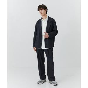 CULLNI（クルニ） CULLNI 24AW Stripe Double Satin Zip Pocket