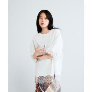 tシャツ レーストリムキョウネンSS TEE/683783 レディース
