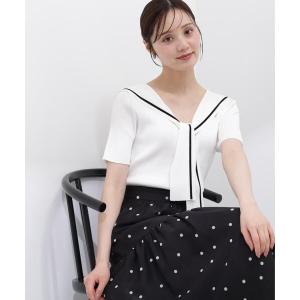 ニット セーター セーラーカラーニットトップス / 1216170500 レディース
