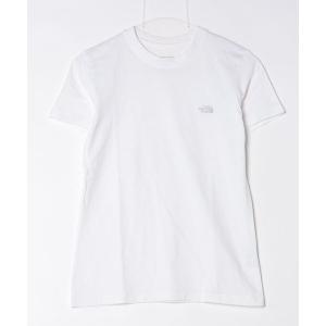 「THE NORTH FACE」 半袖Tシャツ M ホワイト レディース