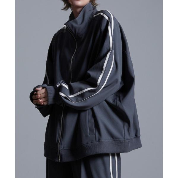 「Loose/ルース」 ブルゾン X-SMALL グレイッシュブルー メンズ