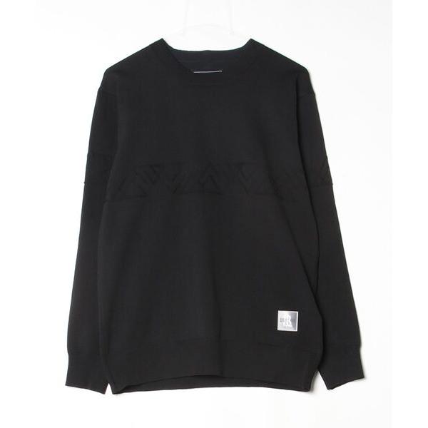 「The DUFFER of ST.GEORGE」 長袖ニット MEDIUM ブラック メンズ