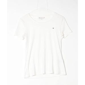 「TOMMY HILFIGER」 半袖Tシャツ X-SMALL ホワイト レディース