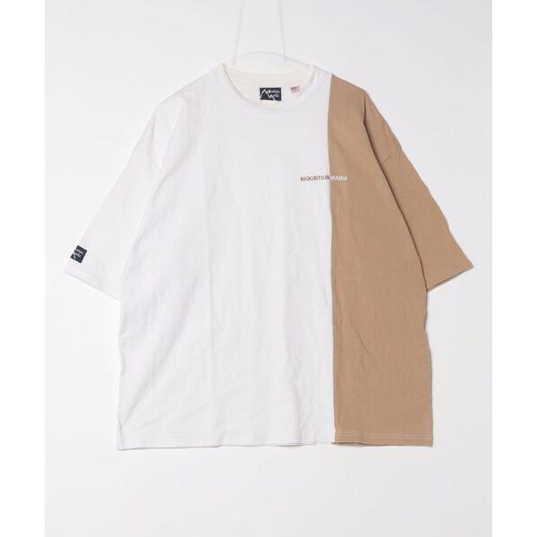 「Mountain Mania」 半袖Tシャツ - ホワイト メンズ
