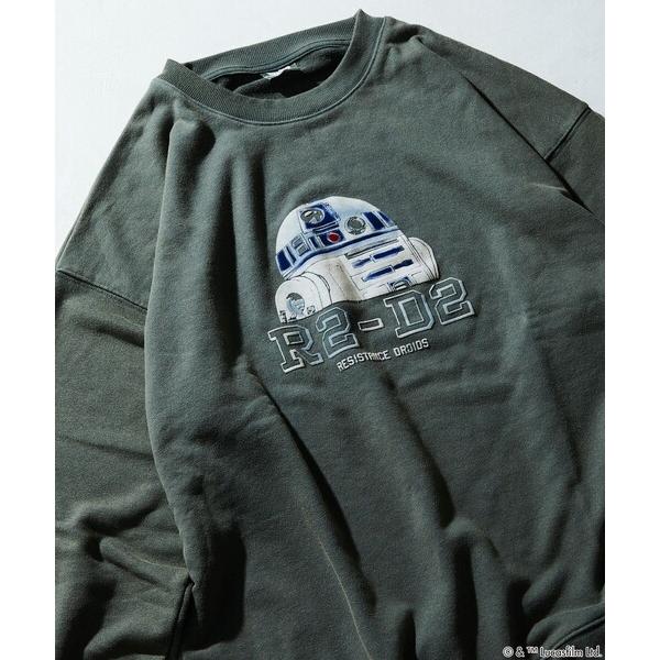 「FREAK'S STORE」 スウェットカットソー「STARWARSコラボ」 LARGE グリーン...