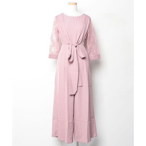 「DRESS PLUS」 オールインワン S スモークピンク レディース