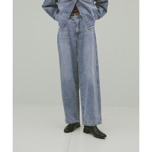 「GLOBAL WORK」 デニムパンツ MEDIUM ブルー レディース