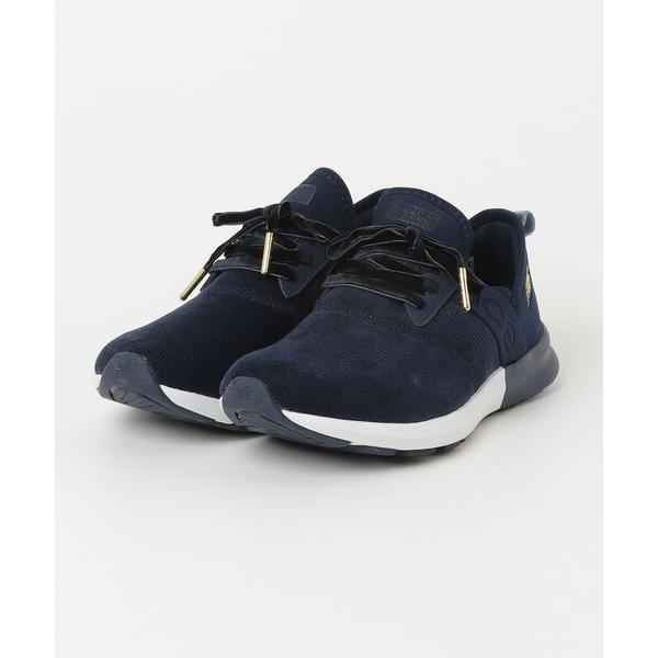 「New Balance」 ローカットスニーカー 23.5cm ネイビー レディース