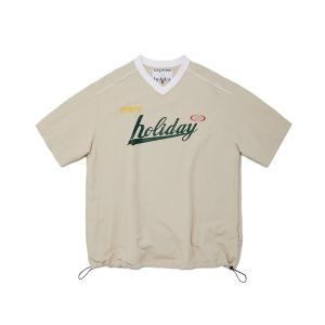 「Express Holiday」 半袖シャツ L ベージュ メンズ
