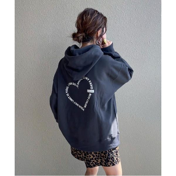 「feepur by saya」 プルオーバーパーカー MEDIUM ブラック レディース