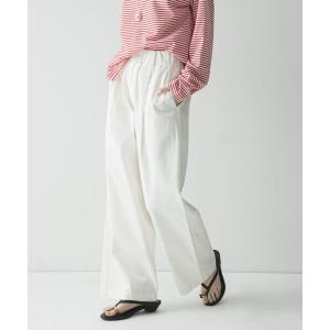 ワイドパンツ パンツ 「3サイズ展開」チノイージーパンツ レディース