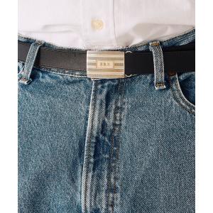 ベルト ERP.｜「別注」ART-DECO INITIAL BUCKLE BELT. UNISEX レディース メンズ