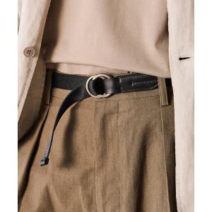 ベルト ERP.｜「別注」HANDCRAFT DOUBLE RING BELT. UNISEX レディース メンズ