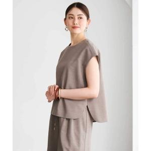 ブラウス シャツ 「セットアップ対応」フレンチスリーブブラウス レディース