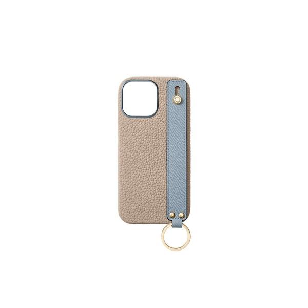 スマホケース (iPhone 16 Pro Max) ハンドル付き バックカバーケース シュリンクレ...