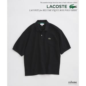 ポロシャツ LACOSTE / ラコステ 別注 ボックスシルエット ポロシャツ メンズ