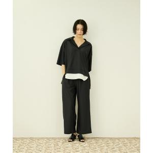 パンツドレス UVカット吸水速乾ジャージ シャツ パンツセット