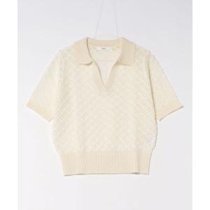 ニット セーター ダイヤジャガードスキーパープルオーバー レディース