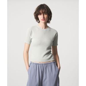 6 ニット セーター 「6(ROKU)」シアー ビッグ ニット 26SS レディース
