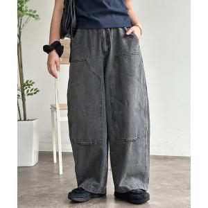 ジーンズ ダブルニーバレルデニム メンズ レディース