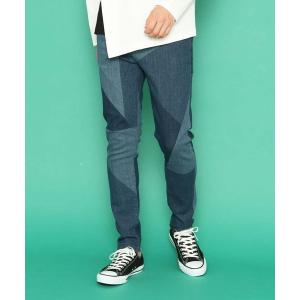 「MK MICHEL KLEIN HOMME 」 デニムパンツ LARGE ブルー メンズ