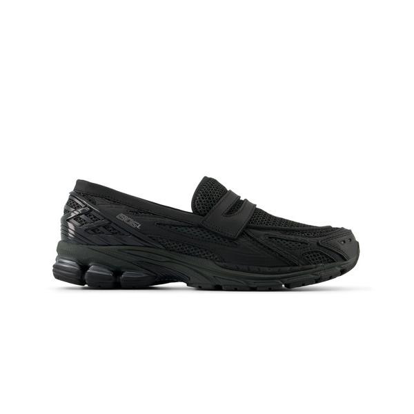 「New Balance」 ローファー 22.0cm ブラック メンズ