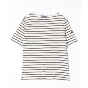 「SAINT JAMES」 ボーダー柄半袖Tシャツ FREE ホワイト レディース