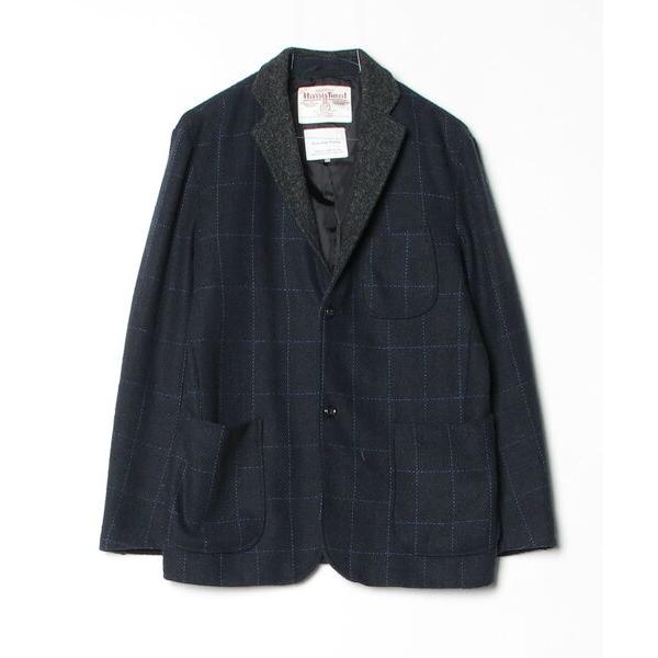 「HARRIS TWEED」 チェック柄テーラードジャケット「SEVENDAYS=SUNDAYコラボ...