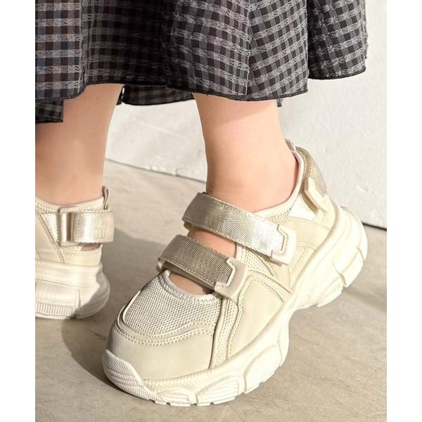 「Java」 フラットサンダル SMALL アイボリー レディース