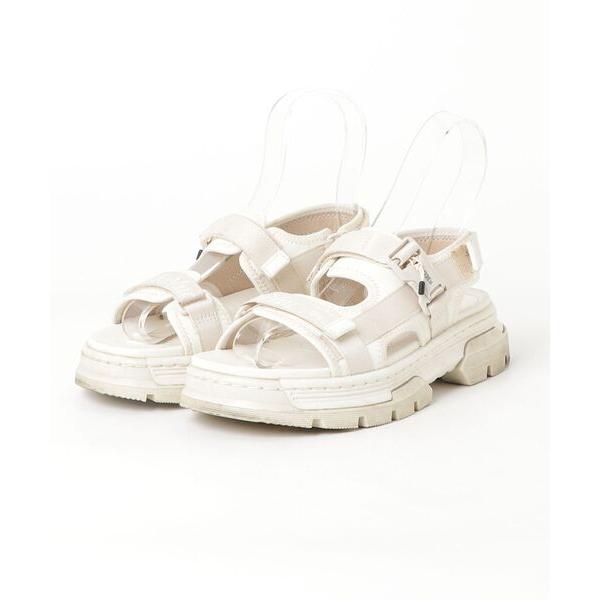 「Dr. Martens」 フラットサンダル UK4 ホワイト レディース