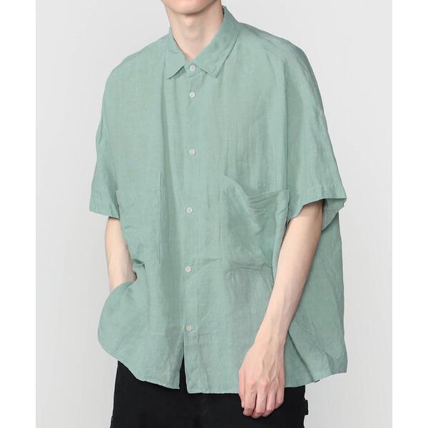 シャツ GALLEGO DESPORTES | オーバーサイズ 半袖ポケットシャツ MEN メンズ