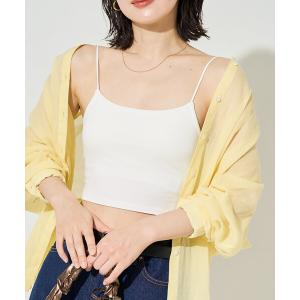 ブラトップ カップ付き キャミソール 限定展開　「抗菌防臭・接触冷感・UVカット」バンブー カップ付き ブラトップ