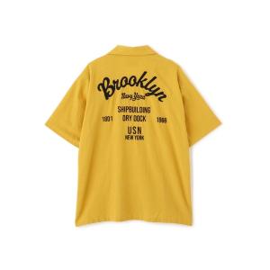シャツ 半袖 LINEN-COTTON S/S SHIRT ”Brooklyn” / リネン コットン 半袖シャツ ブルックリン / AVIREX /アヴィレックス メンズ レディース