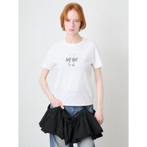 tシャツ 半袖 Lace Cutwork Tshirt/レースカットワークTシャツ レディース