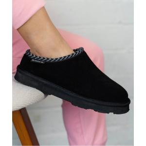 「BEARPAW」 フラットサンダル US6 ブラック レディース