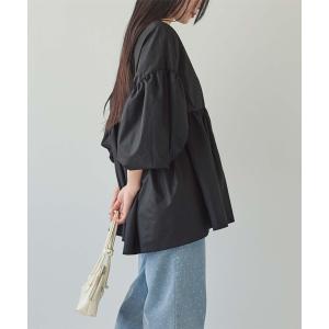 「titivate」 長袖ブラウス L ブラック レディース