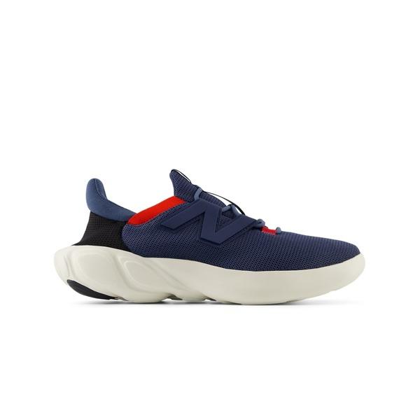 「New Balance」 ローカットスニーカー 26.5cm ネイビー メンズ