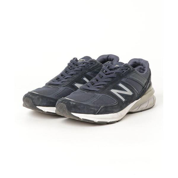 「New Balance」 ローカットスニーカー 28.5cm ネイビー メンズ