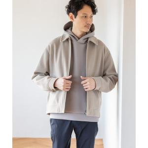 「GLOBAL WORK」 ブルゾン MEDIUM ライトベージュ メンズ
