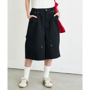 ワイドパンツ ハーフパンツ パンツ 短パン 「UNISEX」「プラスサイズあり」アソート柄ブッシュハーフパンツ/WEB限定カラーあり レディース メンズ｜ZOZOTOWN Yahoo!店