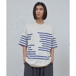 tシャツ グリッチボーダーT メンズ レディース