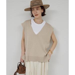 ニット セーター サイドスリットニット レディース