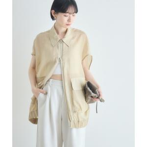 コート アウター cloche  シアージップオーバーベスト レディース